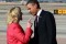 Arizona Governor Jan Brewer Has heated Conversation With President Barack Obama During Brief Airport Greeting