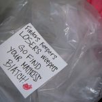 The Twins leave a little message behind for Elease