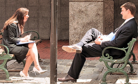 man-and-woman-talking