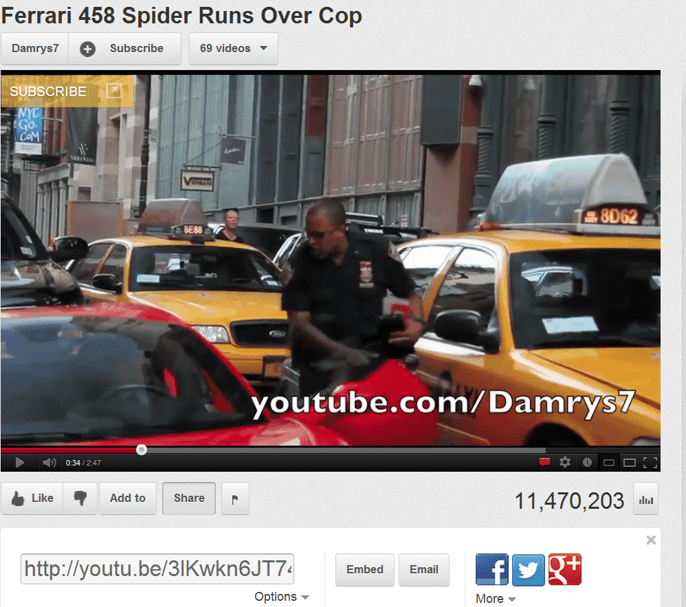 Ferari-driving-over-cop