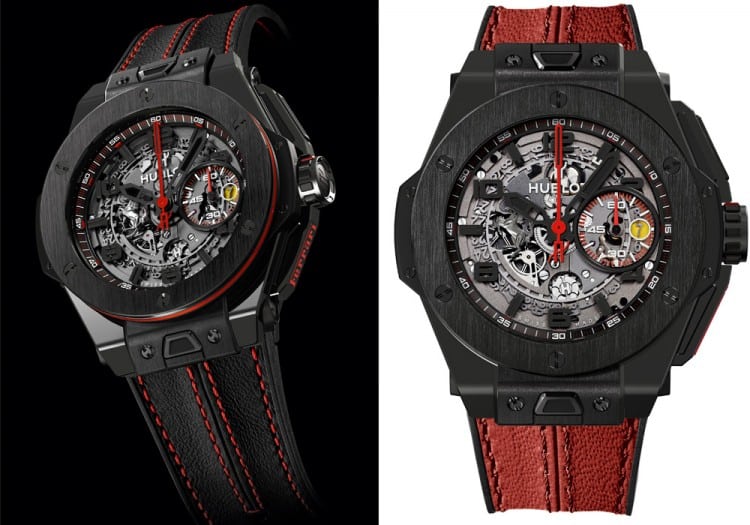 Ferrari and Hublot’s Big Bang Red Magic and King Gold Carbon BIG-BANG-FERRARI