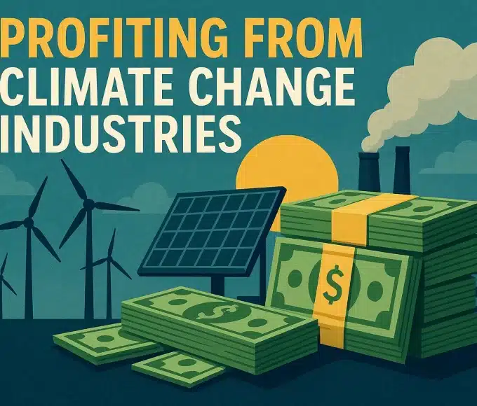 profiting from climate change industries